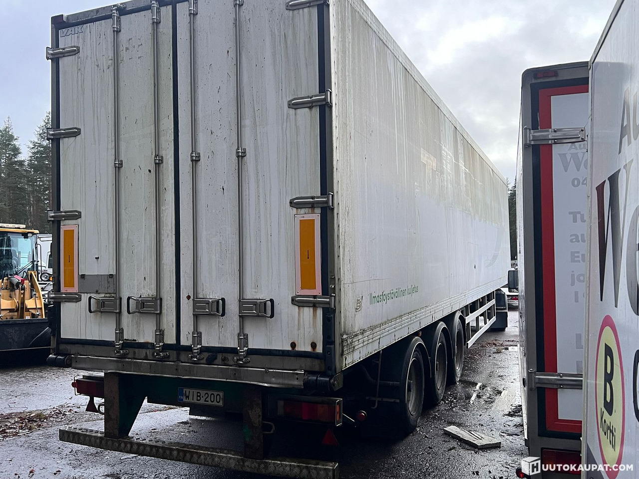 VAK box trailer, 2003, Heinola - קרון נגרר בתיבה סגורה: תמונה 4 VAK box trailer, 2003, Heinola - קרון נגרר בתיבה סגורה: תמונה 4