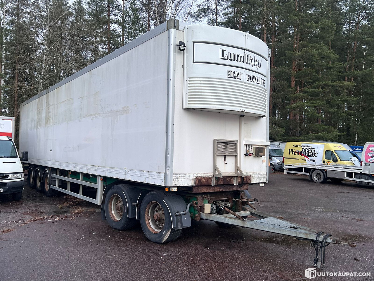 VAK box trailer, 2003, Heinola - קרון נגרר בתיבה סגורה: תמונה 2 VAK box trailer, 2003, Heinola - קרון נגרר בתיבה סגורה: תמונה 2