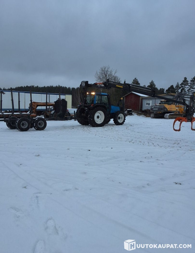 Valmet 6800 + PMF 850 crane + trailer BMF 9T, Leppävirta - טרקטור חקלאי: תמונה 5 Valmet 6800 + PMF 850 crane + trailer BMF 9T, Leppävirta - טרקטור חקלאי: תמונה 5