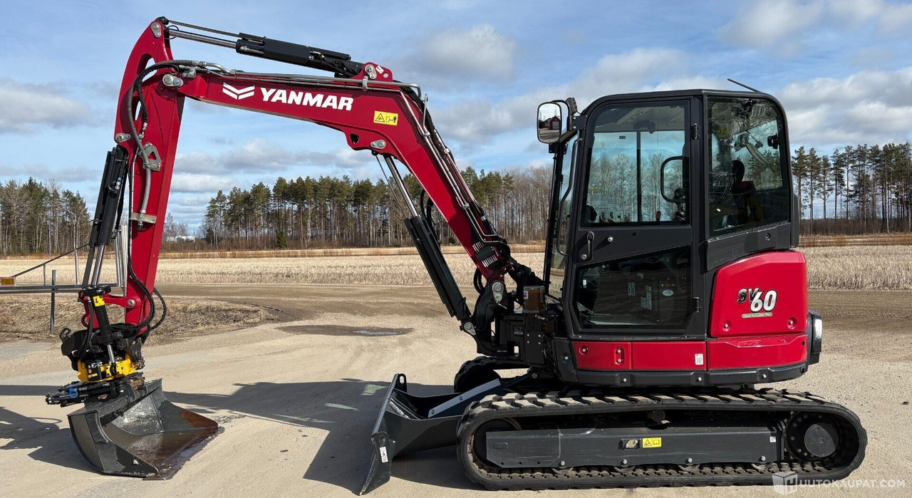 Yanmar SV60-B 140h, 2023, Diesel, 140 h Kaivinkone, Honkajoki - מכונת בנייה: תמונה 1 Yanmar SV60-B 140h, 2023, Diesel, 140 h Kaivinkone, Honkajoki - מכונת בנייה: תמונה 1