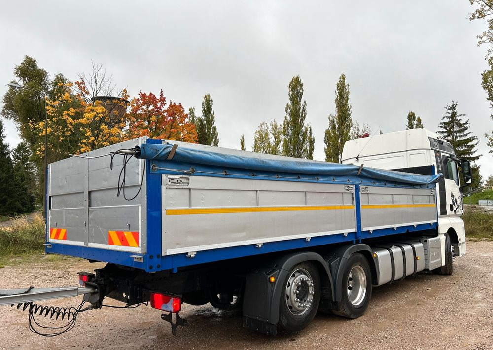 MAN TGX Tandem 1m burty TOP KOMPLET / ALUFELGI / zarejestrowany gotowy do pracy / przyczepa 18t / FULL OPCJA / 26.420 26.460 26.500 26.400 26.440 26.480 26.510 460 500 - מכונות אחרות: תמונה 3 MAN TGX Tandem 1m burty TOP KOMPLET / ALUFELGI / zarejestrowany gotowy do pracy / przyczepa 18t / FULL OPCJA / 26.420 26.460 26.500 26.400 26.440 26.480 26.510 460 500 - מכונות אחרות: תמונה 3