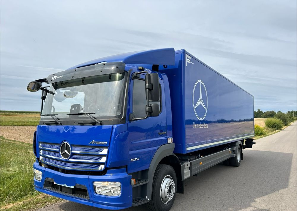 Mercedes-Benz Atego 1524 Z Niemiec 8.65m TOP 2018 Przód i tył na poduszkach 15t DMC / TOP STAN - משאית תיבה: תמונה 2 Mercedes-Benz Atego 1524 Z Niemiec 8.65m TOP 2018 Przód i tył na poduszkach 15t DMC / TOP STAN - משאית תיבה: תמונה 2