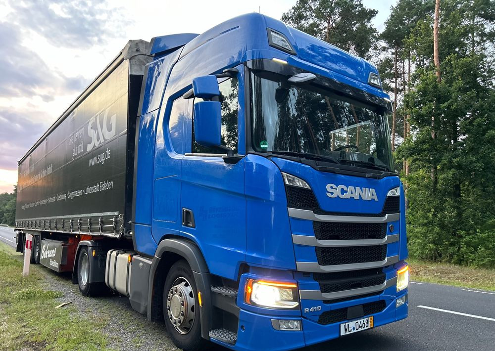 Scania R410 RETARDER FULL LED 2 ZBIORNIKI / KLIMA POSTOJOWA / VIRTUAL COCPIT z Niemiec - יחידת טרקטור: תמונה 1 Scania R410 RETARDER FULL LED 2 ZBIORNIKI / KLIMA POSTOJOWA / VIRTUAL COCPIT z Niemiec - יחידת טרקטור: תמונה 1