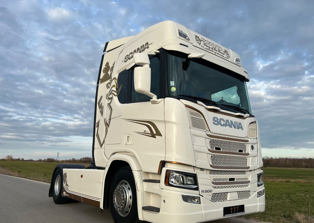 Scania R500 FULL AIR 2019 10x poduszki KLIMA POSTOJOWA / RETARDER / FULL SPOJLER / TOP STAN / od jedynego właściciela ! HYDRAULIKA spod beczki spożywczej ! / do wywrotu ruchomej podłogi beczki TOP TOP - יחידת טרקטור: תמונה 3 Scania R500 FULL AIR 2019 10x poduszki KLIMA POSTOJOWA / RETARDER / FULL SPOJLER / TOP STAN / od jedynego właściciela ! HYDRAULIKA spod beczki spożywczej ! / do wywrotu ruchomej podłogi beczki TOP TOP - יחידת טרקטור: תמונה 3