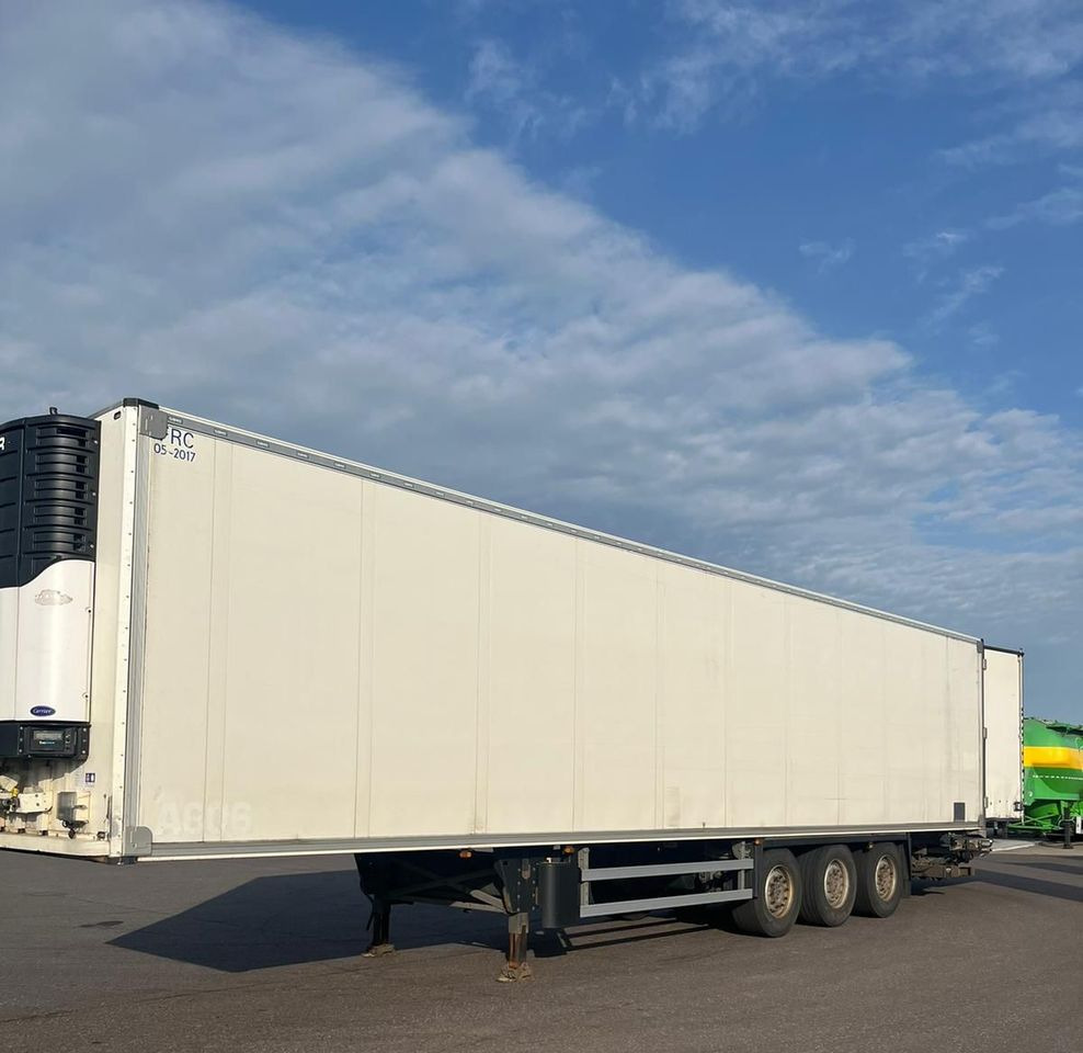 Schmitz Cargobull CARRIER MAXIMA 1300 / WINDA / DOPPEL STOCK / ŚCIANA GRODZIOWA / BELKI / PODNOSZONA OŚ / z Niemiec / TOP STAN 2011/ CARRIER CHŁODNIA CHLODNIA LODÓWKA PODWÓJNY ZAŁADUNEK PIĘTROWA - סמיטריילר עם קירור: תמונה 1 Schmitz Cargobull CARRIER MAXIMA 1300 / WINDA / DOPPEL STOCK / ŚCIANA GRODZIOWA / BELKI / PODNOSZONA OŚ / z Niemiec / TOP STAN 2011/ CARRIER CHŁODNIA CHLODNIA LODÓWKA PODWÓJNY ZAŁADUNEK PIĘTROWA - סמיטריילר עם קירור: תמונה 1