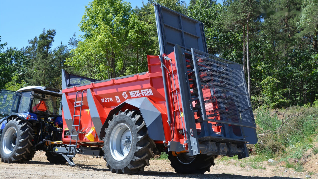 Metal-Fach N276/4 - 12t FALCON jednoosiowy - מפזרת זבל: תמונה 3 Metal-Fach N276/4 - 12t FALCON jednoosiowy - מפזרת זבל: תמונה 3