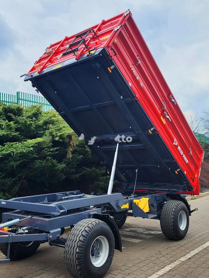 Metal-Fach T710/2 – 8t dwuosiowa - מסיר פסולת/ קרון נגרר חקלאי: תמונה 4 Metal-Fach T710/2 – 8t dwuosiowa - מסיר פסולת/ קרון נגרר חקלאי: תמונה 4