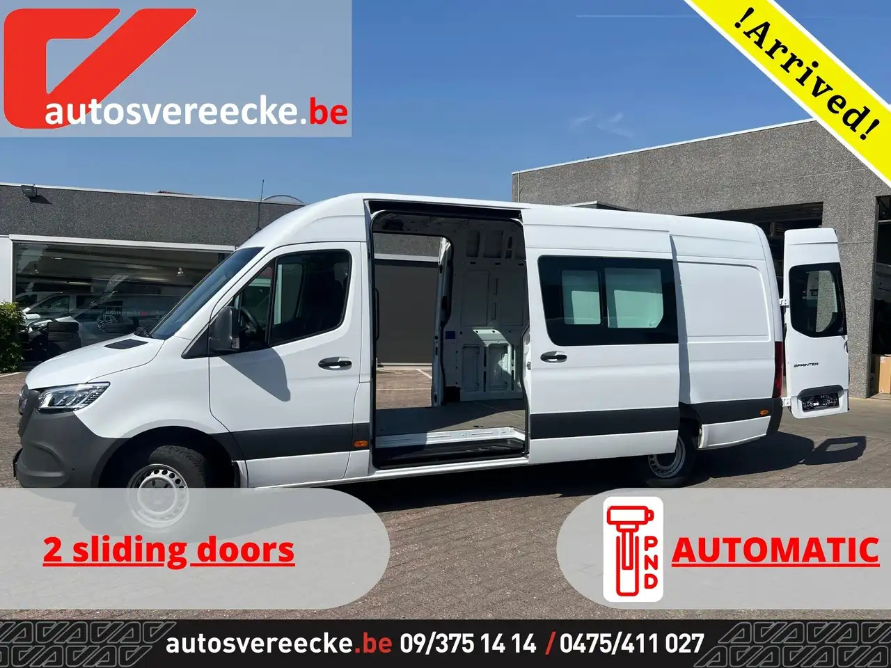 Mercedes-Benz Sprinter 317 L3H2 (37.000ex) 9G-TRONIC CAMERA PTS MBUX PANO - כלי רכב מסחרי עם לוח: תמונה 1 Mercedes-Benz Sprinter 317 L3H2 (37.000ex) 9G-TRONIC CAMERA PTS MBUX PANO - כלי רכב מסחרי עם לוח: תמונה 1