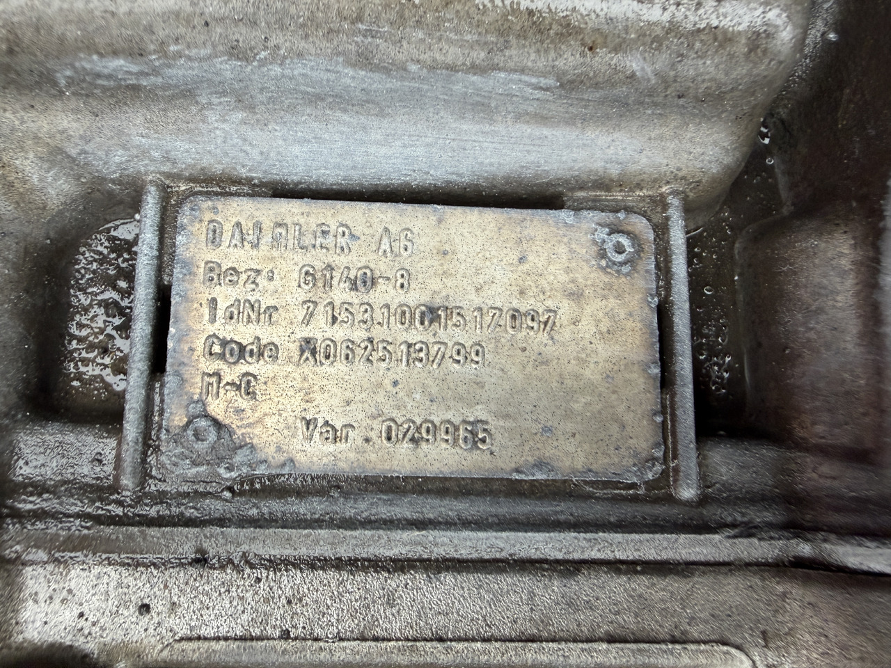 Mercedes Atego III Antos - תיבת הילוכים: תמונה 5 Mercedes Atego III Antos - תיבת הילוכים: תמונה 5