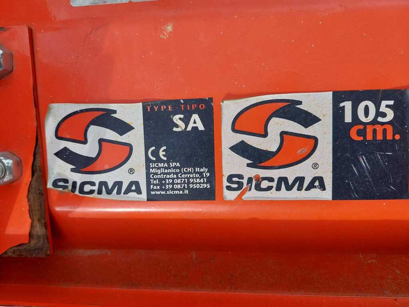 ציוד עיבוד קרקע Sicma SA 105: תמונה 8