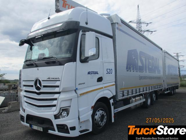 Mercedes-Benz Actros 2542 - משאית וילונות צד: תמונה 2 Mercedes-Benz Actros 2542 - משאית וילונות צד: תמונה 2