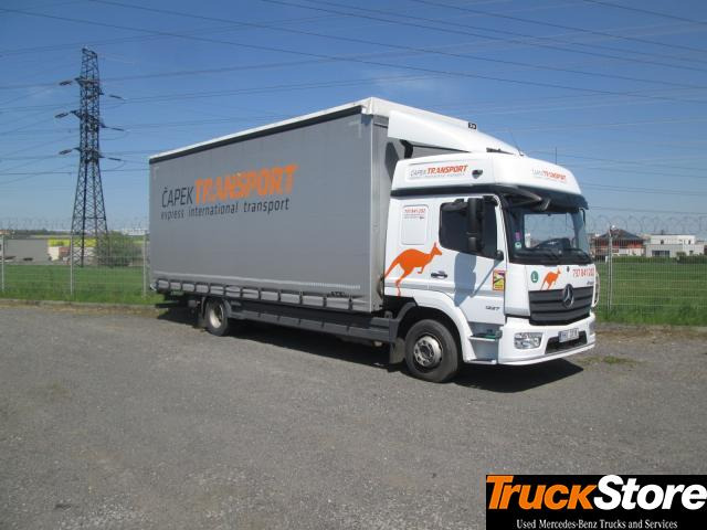 Mercedes-Benz Atego 1227 L - משאית תיבה: תמונה 1 Mercedes-Benz Atego 1227 L - משאית תיבה: תמונה 1