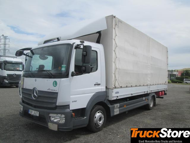 Mercedes-Benz Atego 818 L - כלי רכב מסחרי במיטה שטוחה: תמונה 1 Mercedes-Benz Atego 818 L - כלי רכב מסחרי במיטה שטוחה: תמונה 1