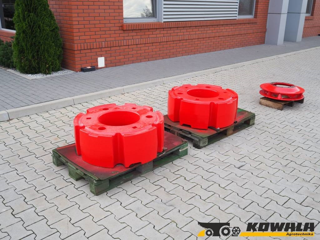 Claas, Fendt - wheel weights, 1000 kg - משקל נגד: תמונה 1 Claas, Fendt - wheel weights, 1000 kg - משקל נגד: תמונה 1