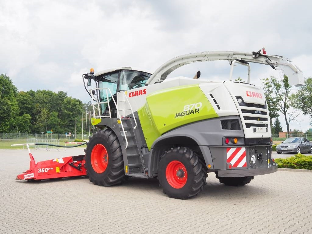 Claas Jaguar 870 + Kemper 360 Plus - מקצרת מספוא: תמונה 2 Claas Jaguar 870 + Kemper 360 Plus - מקצרת מספוא: תמונה 2