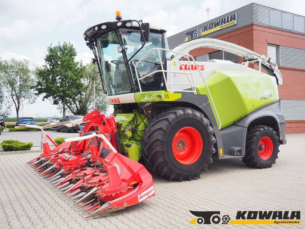 Claas Jaguar 870 + Kemper 360 Plus - מקצרת מספוא: תמונה 1 Claas Jaguar 870 + Kemper 360 Plus - מקצרת מספוא: תמונה 1