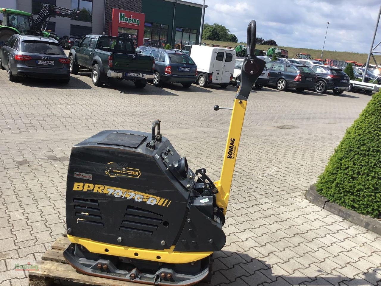 Bomag BPR 70/70 D/E - לוח רטט: תמונה 4 Bomag BPR 70/70 D/E - לוח רטט: תמונה 4