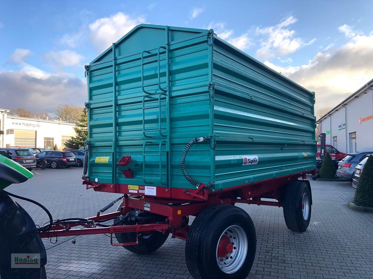 Farmtech 14t Kipper - מסיר פסולת/ קרון נגרר חקלאי: תמונה 5 Farmtech 14t Kipper - מסיר פסולת/ קרון נגרר חקלאי: תמונה 5