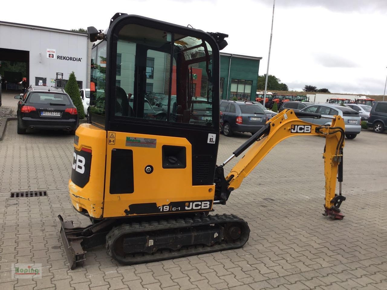 JCB 19C-1 - מיני מחפר: תמונה 4 JCB 19C-1 - מיני מחפר: תמונה 4