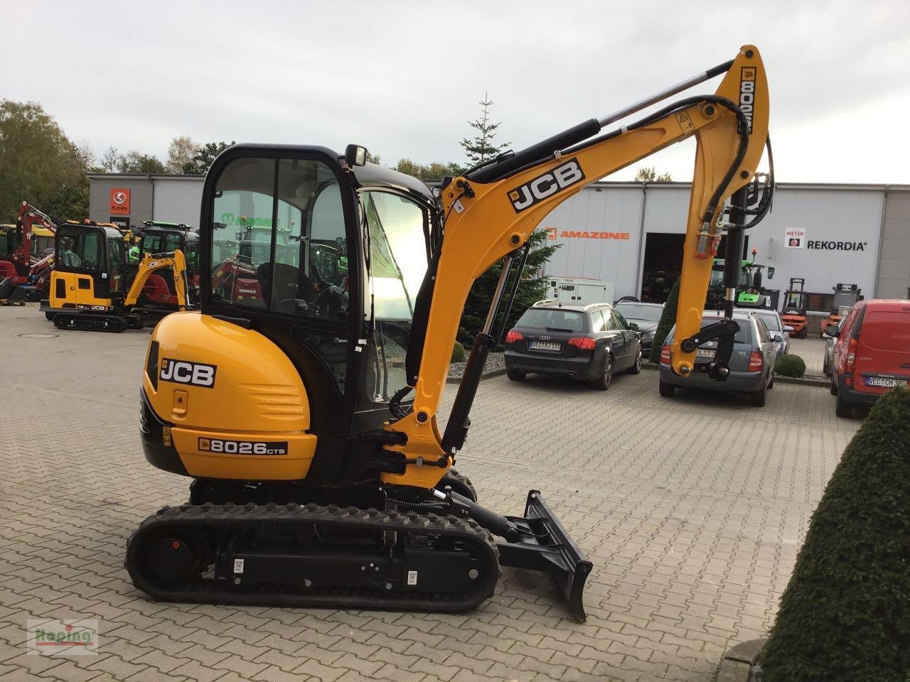 JCB 8026CTS - מיני מחפר: תמונה 3 JCB 8026CTS - מיני מחפר: תמונה 3