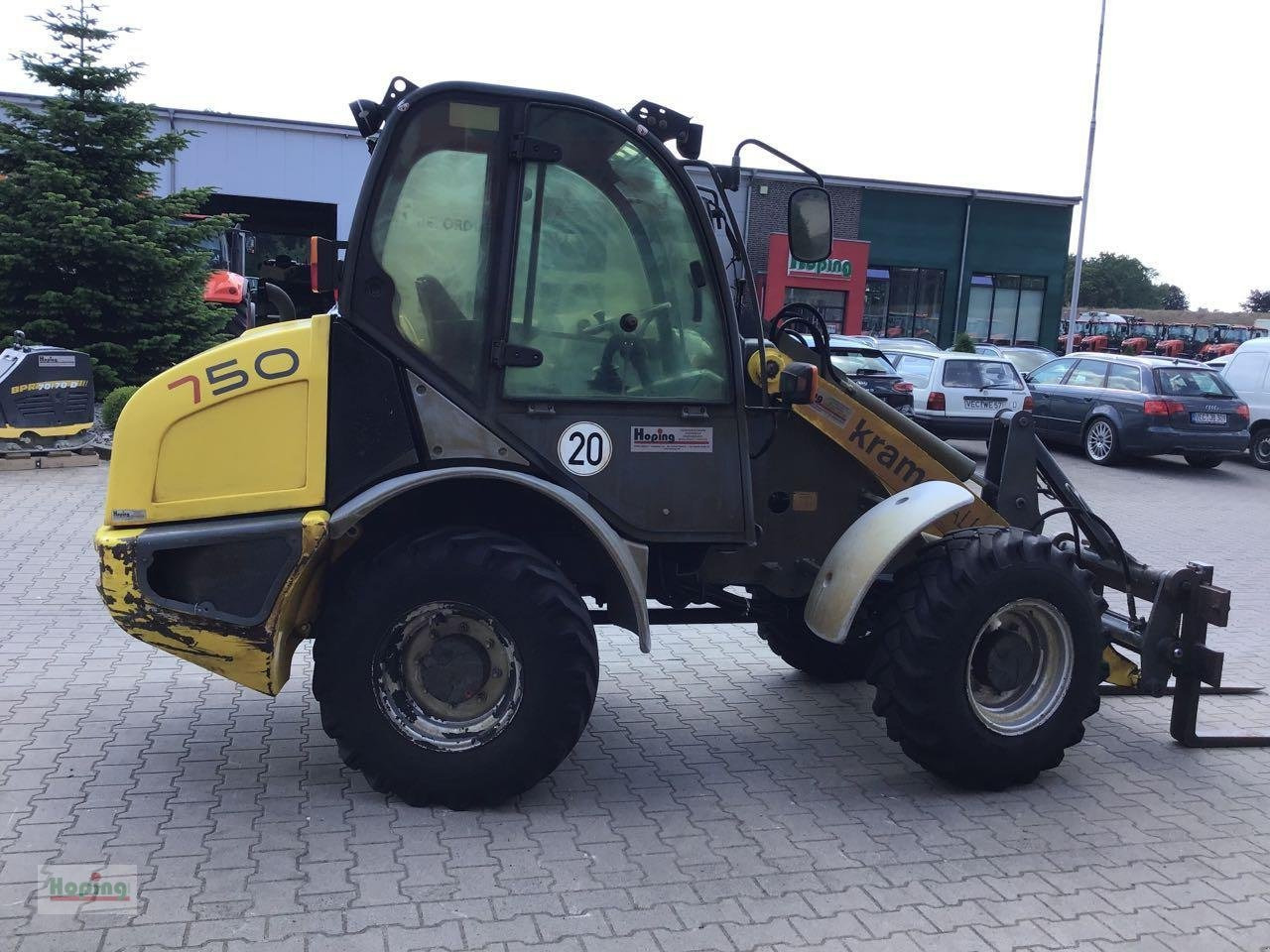 Kramer 750 - מעמיס גלגלים: תמונה 4 Kramer 750 - מעמיס גלגלים: תמונה 4