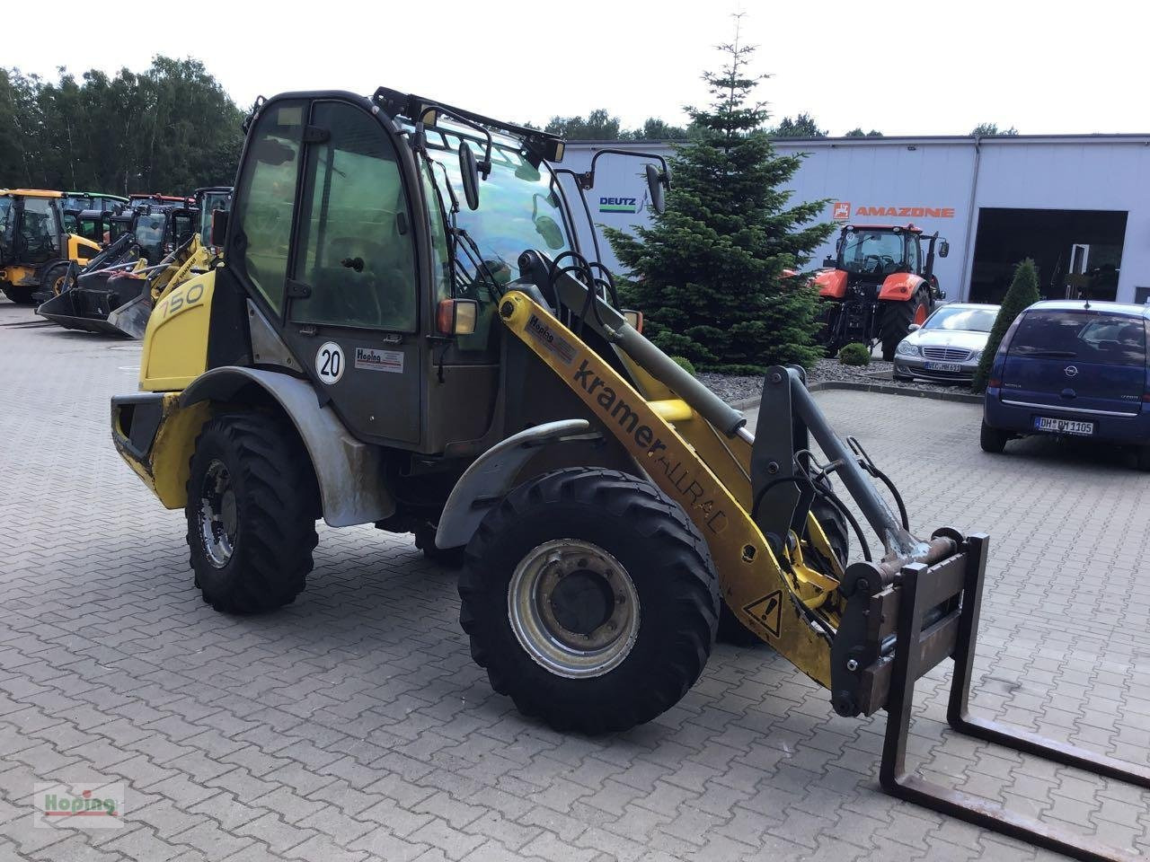 Kramer 750 - מעמיס גלגלים: תמונה 3 Kramer 750 - מעמיס גלגלים: תמונה 3