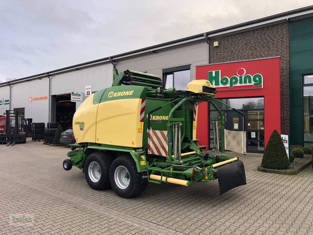 מכונת צרור עגולה Krone Comprima CF 155 XC: תמונה 6