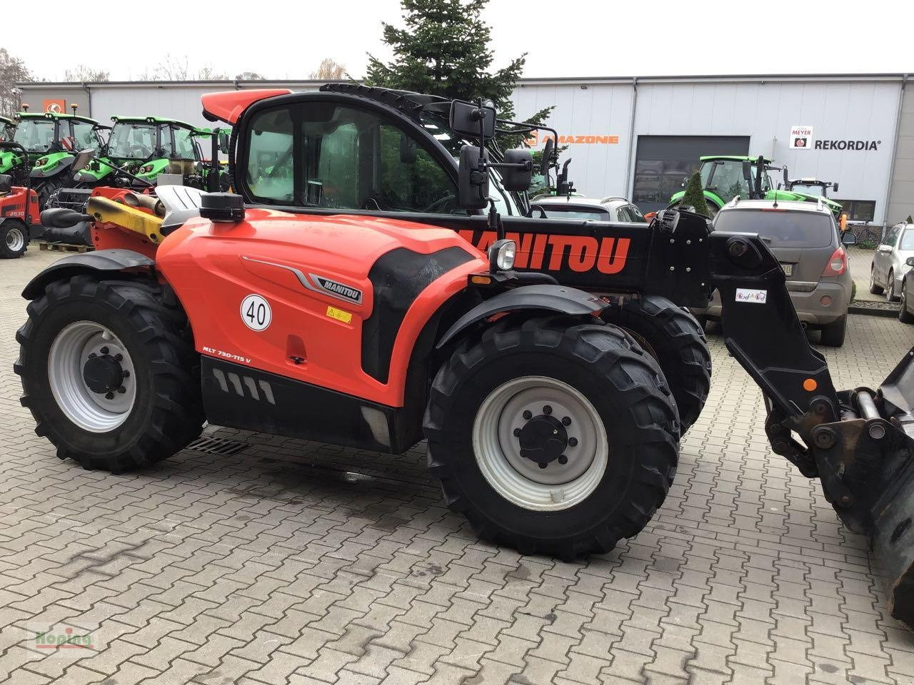 Manitou MLT 730 115V - מפעיל טלסקופי: תמונה 4 Manitou MLT 730 115V - מפעיל טלסקופי: תמונה 4