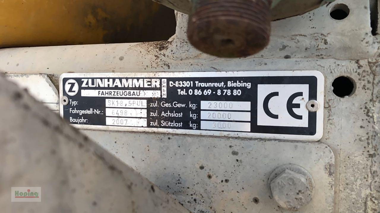 מכל תערובת Zunhammer Pumptankwagen: תמונה 6