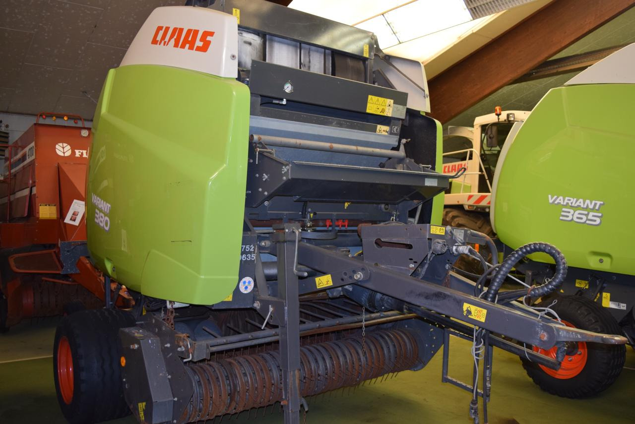CLAAS Variant 380 RC - מכונת צרור עגולה: תמונה 1 CLAAS Variant 380 RC - מכונת צרור עגולה: תמונה 1