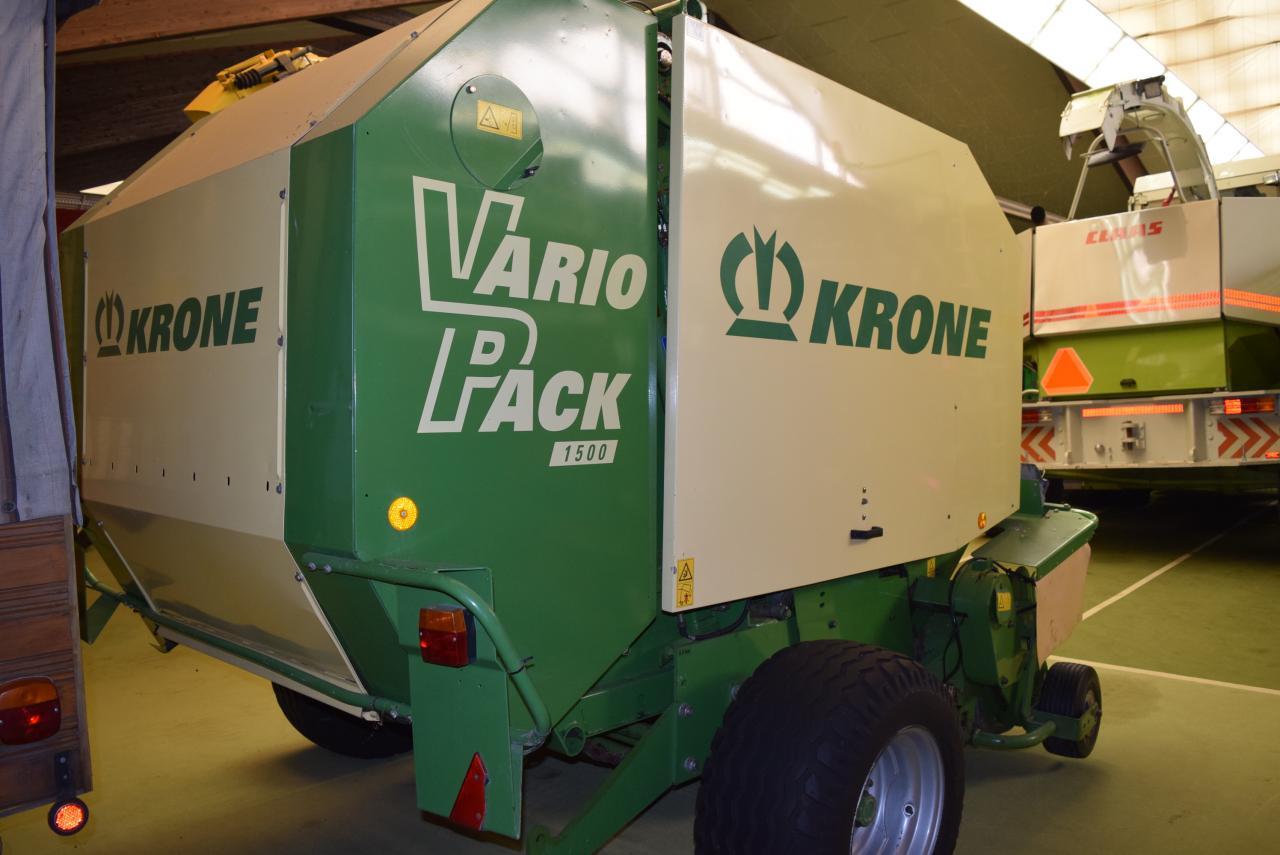 Krone Vario Pack 1500 - מכונת צרור עגולה: תמונה 5 Krone Vario Pack 1500 - מכונת צרור עגולה: תמונה 5