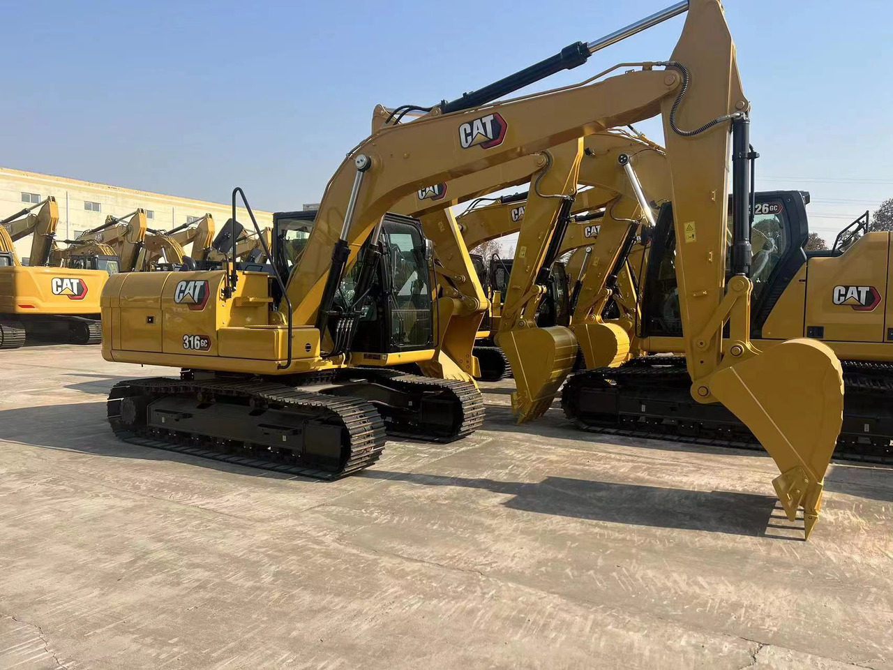 CATERPILLAR 316GC - מחפר סורק: תמונה 4 CATERPILLAR 316GC - מחפר סורק: תמונה 4