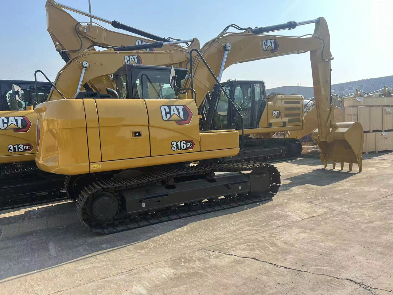 CATERPILLAR 316GC - מחפר סורק: תמונה 2 CATERPILLAR 316GC - מחפר סורק: תמונה 2