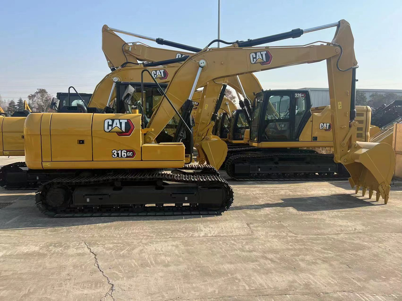 CATERPILLAR 316GC - מחפר סורק: תמונה 3 CATERPILLAR 316GC - מחפר סורק: תמונה 3