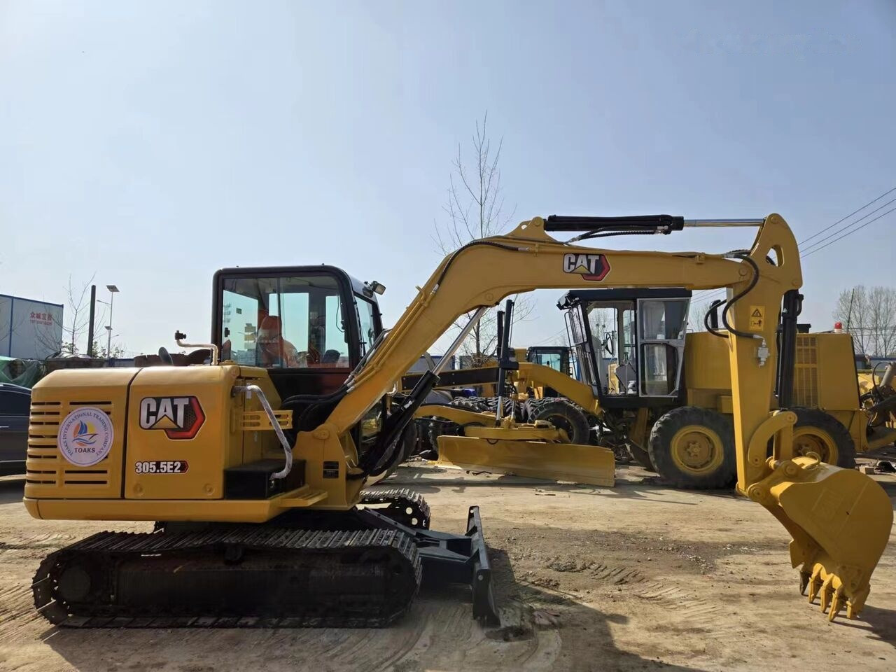 Caterpillar 305.5E - מיני מחפר: תמונה 4 Caterpillar 305.5E - מיני מחפר: תמונה 4