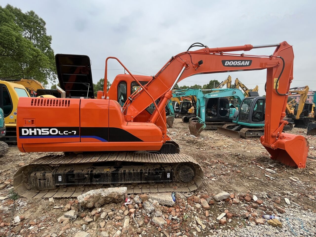 מחפר סורק Doosan DH150LC-7: תמונה 7 מחפר סורק Doosan DH150LC-7: תמונה 7