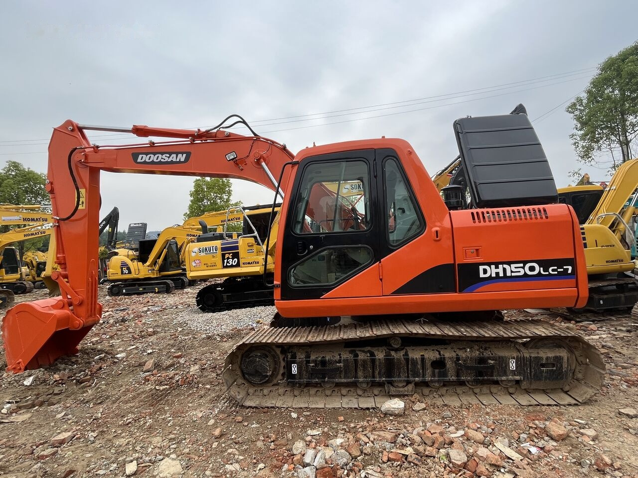 Doosan DH150LC-7 - מחפר סורק: תמונה 3 Doosan DH150LC-7 - מחפר סורק: תמונה 3