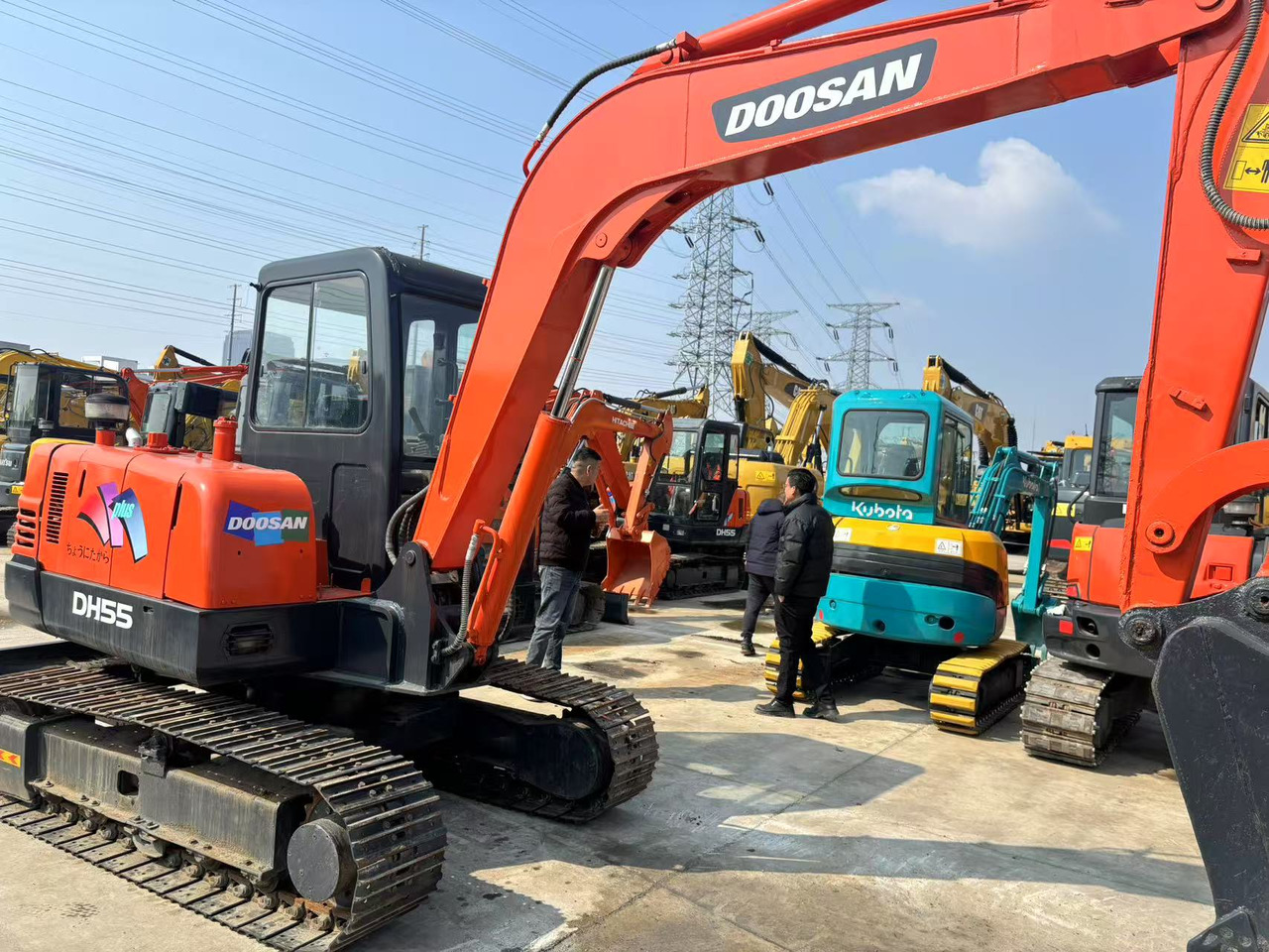 Doosan DH55 - מיני מחפר: תמונה 5 Doosan DH55 - מיני מחפר: תמונה 5