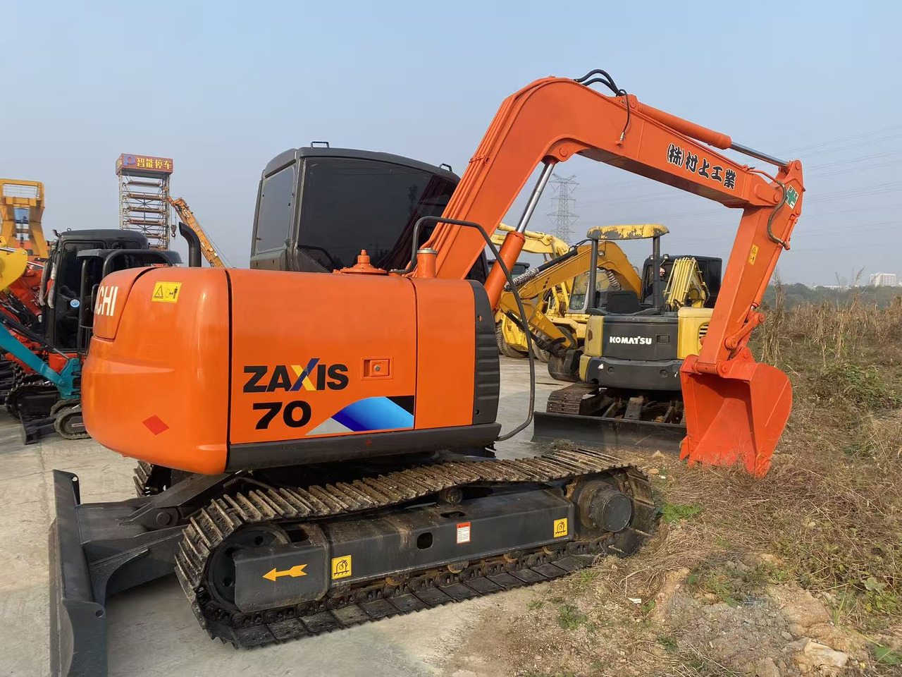HITACHI ZX70 - מיני מחפר: תמונה 5 HITACHI ZX70 - מיני מחפר: תמונה 5