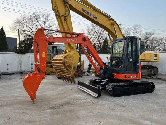 Hitachi ZX50 - מיני מחפר: תמונה 5 Hitachi ZX50 - מיני מחפר: תמונה 5