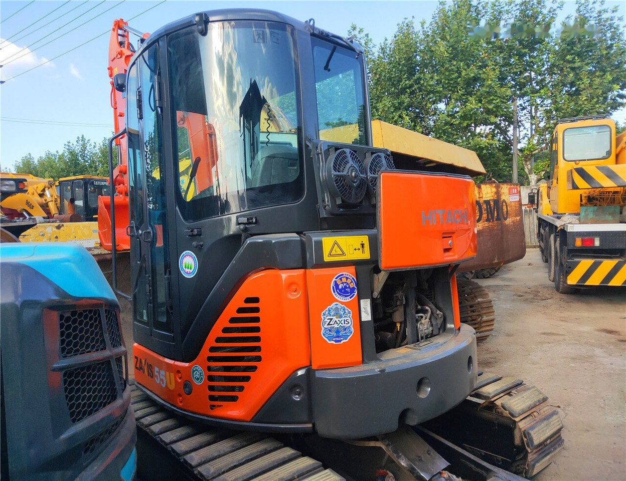Hitachi ZX55UR - מיני מחפר: תמונה 5 Hitachi ZX55UR - מיני מחפר: תמונה 5