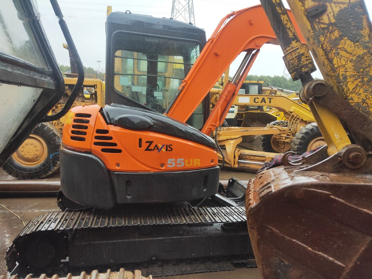 Hitachi ZX55 - מיני מחפר: תמונה 4 Hitachi ZX55 - מיני מחפר: תמונה 4