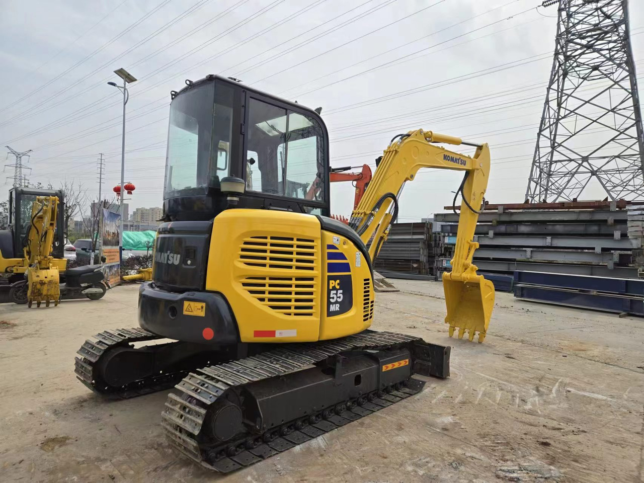 מיני מחפר KOMATSU PC55MR: תמונה 6 מיני מחפר KOMATSU PC55MR: תמונה 6