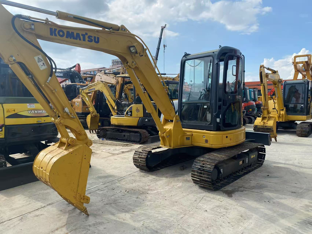 KOMATSU PC55MR - מיני מחפר: תמונה 4 KOMATSU PC55MR - מיני מחפר: תמונה 4