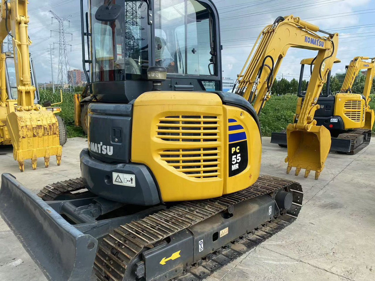 KOMATSU PC55MR - מיני מחפר: תמונה 2 KOMATSU PC55MR - מיני מחפר: תמונה 2