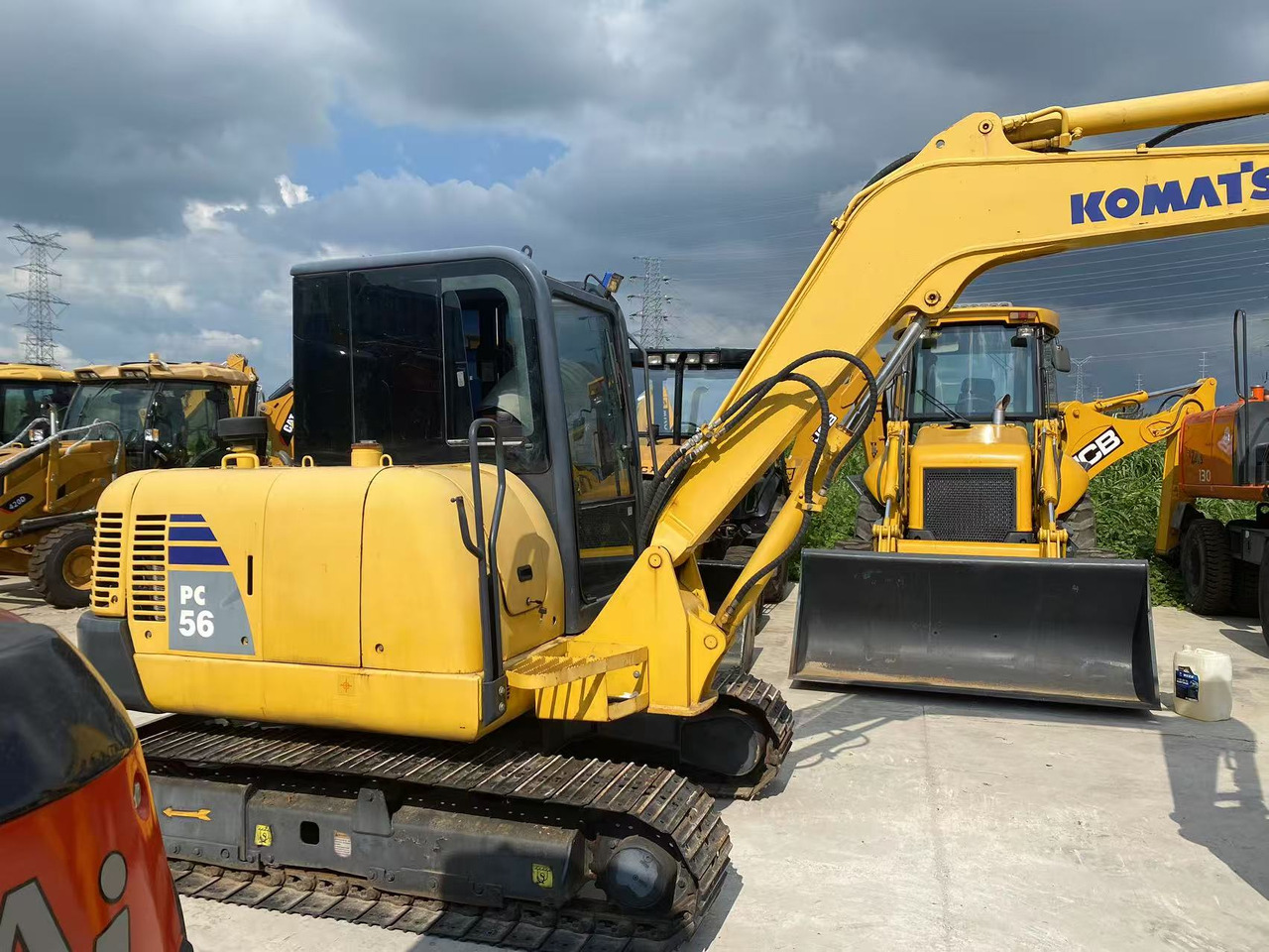 KOMATSU PC56-7 - מיני מחפר: תמונה 1 KOMATSU PC56-7 - מיני מחפר: תמונה 1
