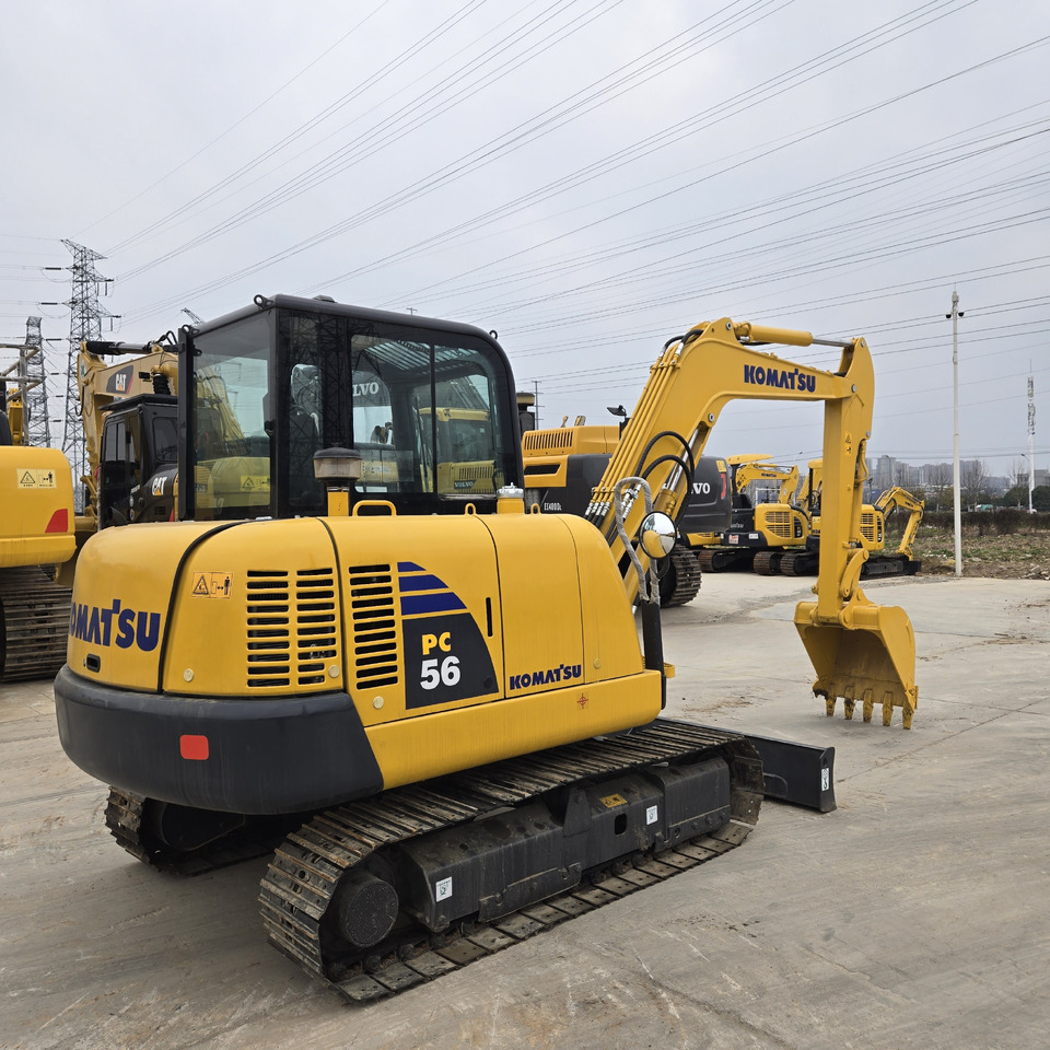 מיני מחפר KOMATSU PC56: תמונה 7