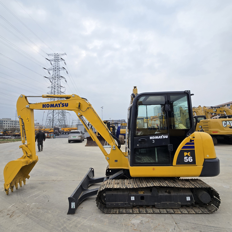 KOMATSU PC56 - מיני מחפר: תמונה 1 KOMATSU PC56 - מיני מחפר: תמונה 1