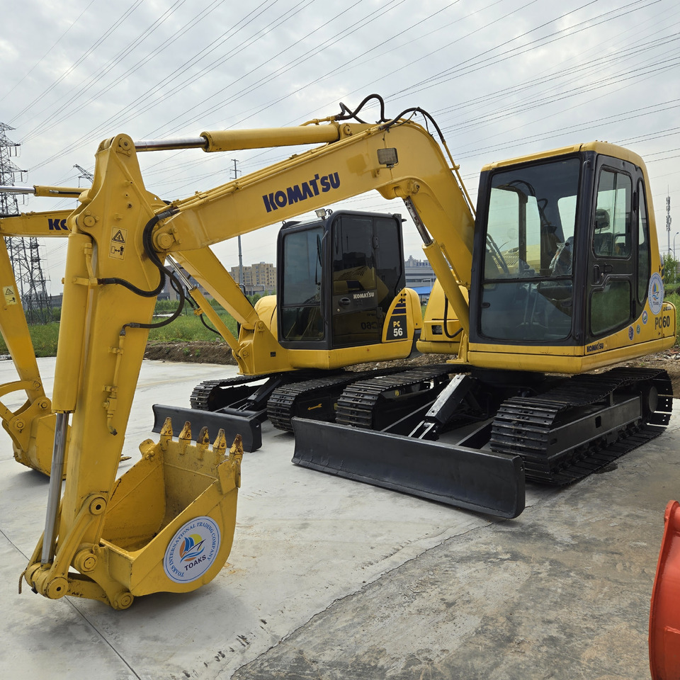 KOMATSU PC60 - מיני מחפר: תמונה 4 KOMATSU PC60 - מיני מחפר: תמונה 4