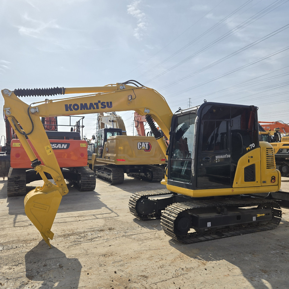 KOMATSU PC70-8 - מיני מחפר: תמונה 5 KOMATSU PC70-8 - מיני מחפר: תמונה 5